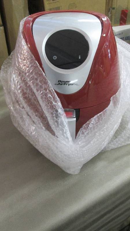 lot 16 image: 5.3-Qt. Power Air Fryer XL open box...