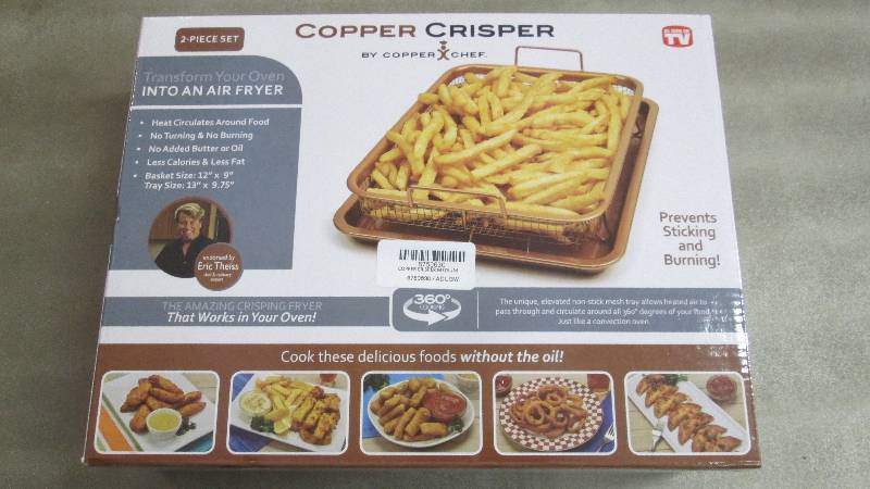 lot 28 image: Copper Crisper by Copper Chef - As ...