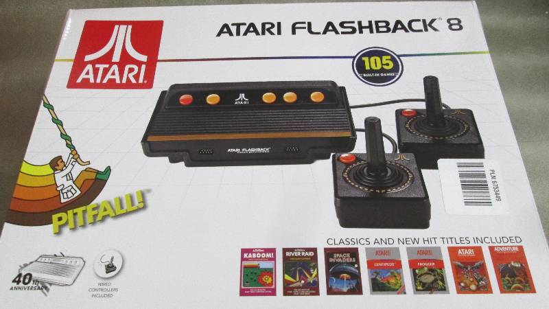 lot 83 image: Flashback 8 by Atari open box, unte...