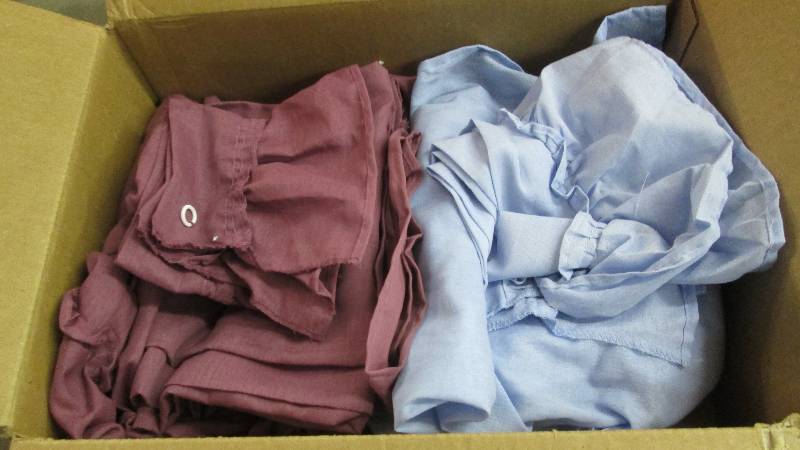 lot 90 image: 2 Sets of Curtains Retail $32.95ea...