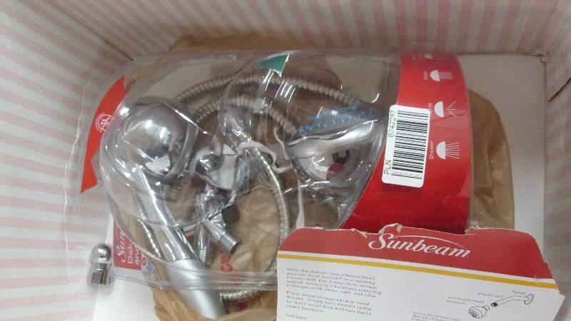 lot 143 image: Sunbeam Dual Shower Massager...