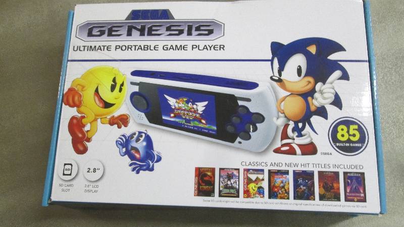 lot 161 image: Genesis Portable Game Player Retail...