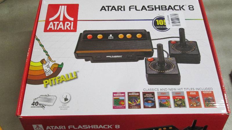 lot 162 image: Atari Flashback 8 open box, unteste...