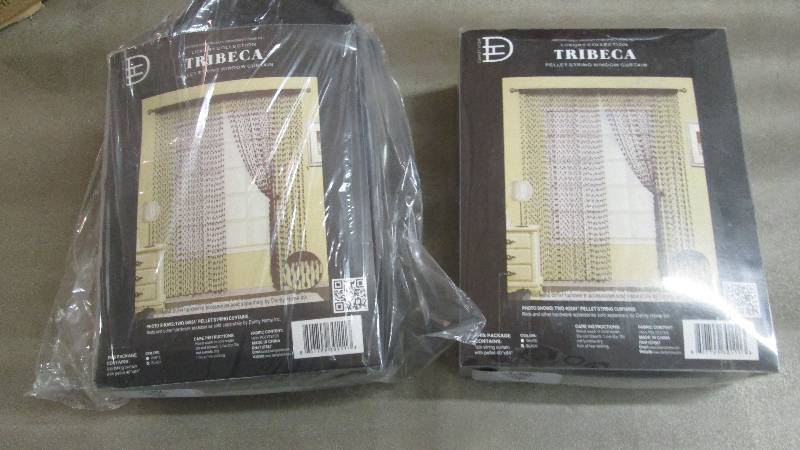 lot 163 image: Lot of 2 Tribeca 40x84 inches Pelle...