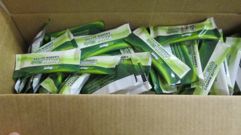 lot 185 image: Lot of 2 Cases Mauer Protein Minis ...