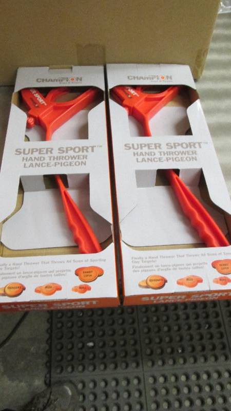 lot 190 image: Lot of 2 Champion Super Sport Hand ...