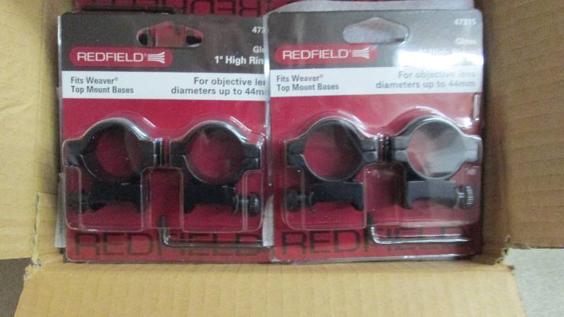 lot 209 image: Box of 12 REDFIELD 47315 RINGS WEAV...