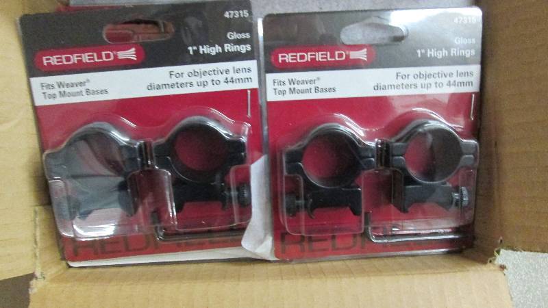lot 210 image: Box of 12 REDFIELD 47315 RINGS WEAV...