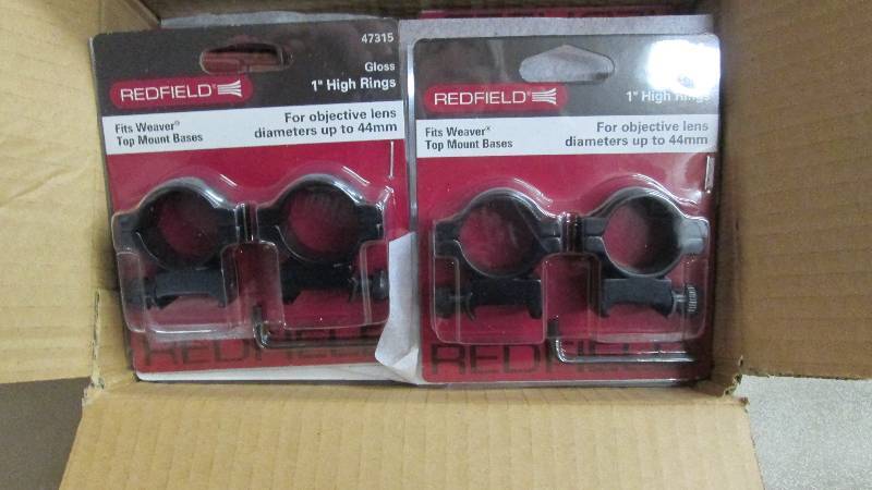 lot 211 image: Box of 12 REDFIELD 47315 RINGS WEAV...