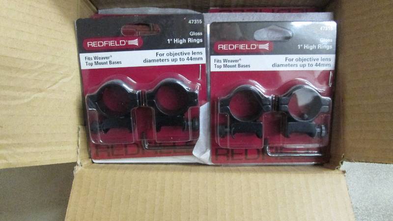 lot 212 image: Box of 12 REDFIELD 47315 RINGS WEAV...