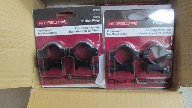 lot 213 image: Box of 12 REDFIELD 47315 RINGS WEAV...