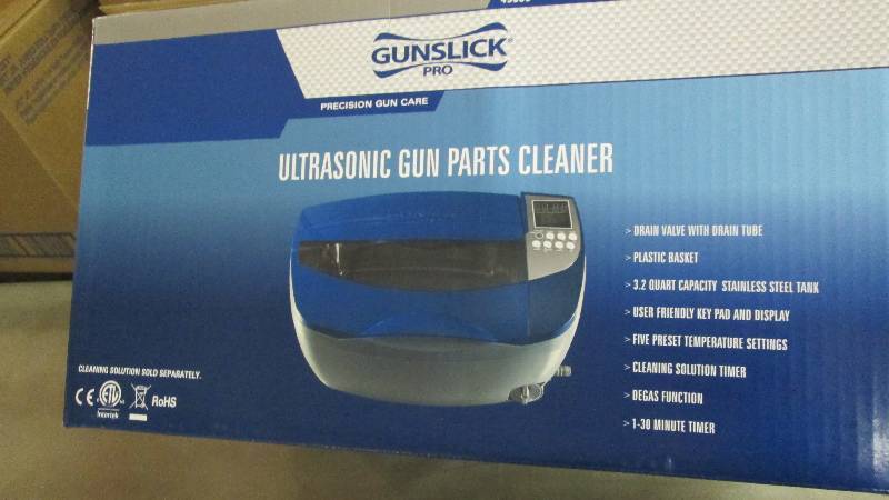 lot 221 image: Gunslick Ultrasonic Cleaner 3.2 Qua...