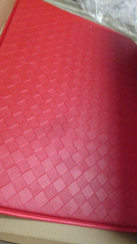 lot 252 image: Red Mat- slight damage...