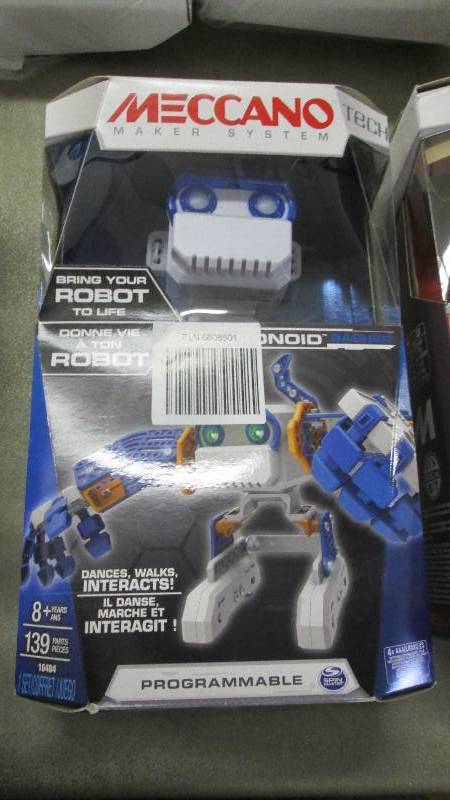 lot 278 image: Meccano Micronoid - Blue Basher Ret...