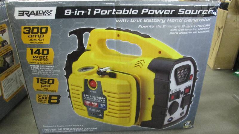 lot 310 image: Rally Portable 8 in 1 Power Source ...
