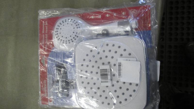 lot 327 image: Sunbeam Dual Shower Massager and He...