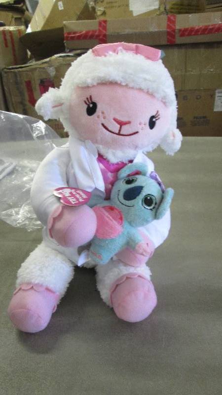 lot 346 image: Plush Lamb untested...