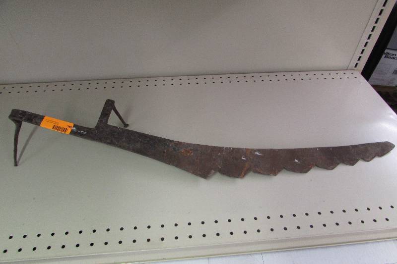 lot 340 image: ANTIQUE BALE SAW