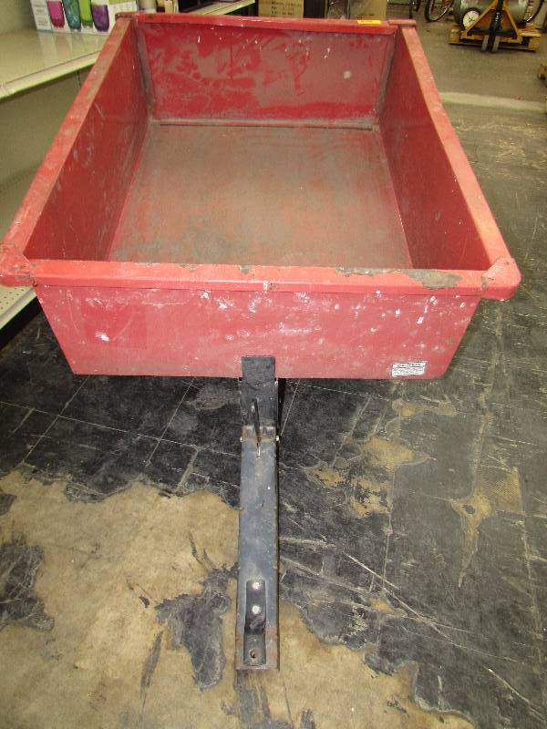 lot 347 image: RED UTILITY  GARDEN WAGON