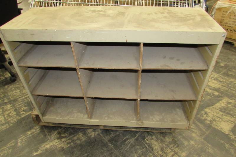 lot 350 image: STORAGE  ORGANIZER SHELVING