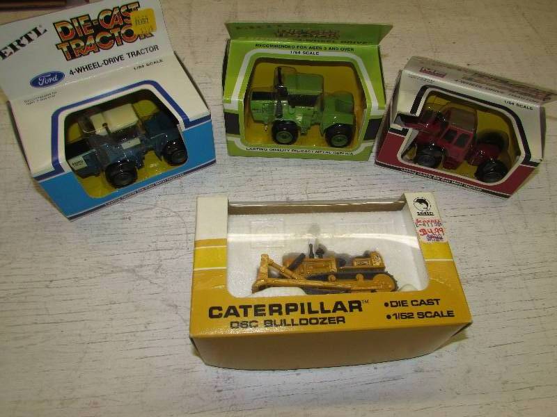 vintage caterpillar diecast models