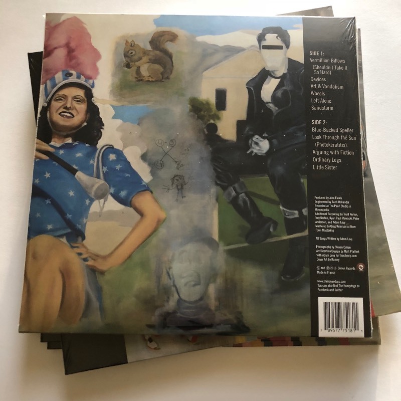 lot 316 image: Honeydogs  Love & Cannibalism Vinyl ( Lot of 4 ) SEALED MINT