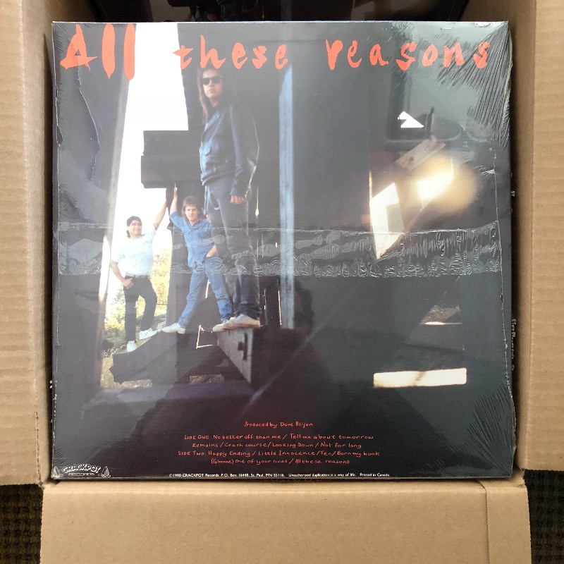 lot 328 image: John Eller And The DTs  All These Reasons Vinyl ( Lot of 65 ) SEALED MINT