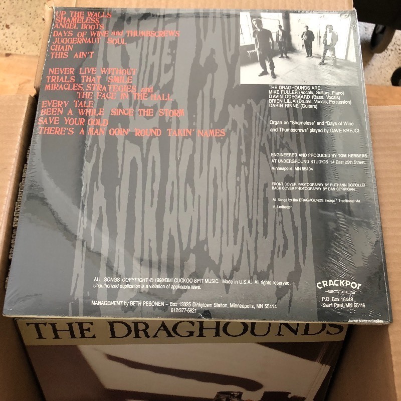 lot 329 image: The Draghounds  Angel Boots - Vinyl - Double Album ( LOT OF 42 )