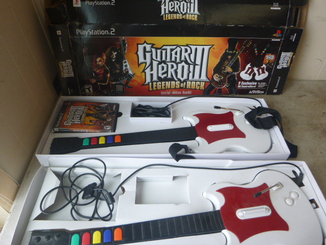 lot 30 image: PlayStation Guitar Hero III