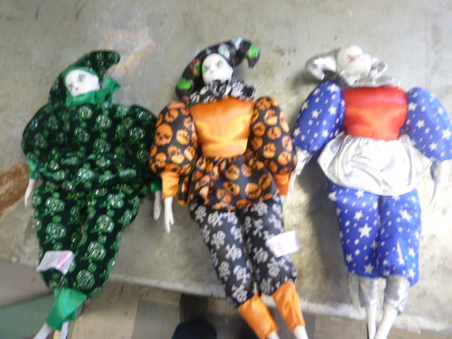 lot 92 image: 3 Porcelain Dolls