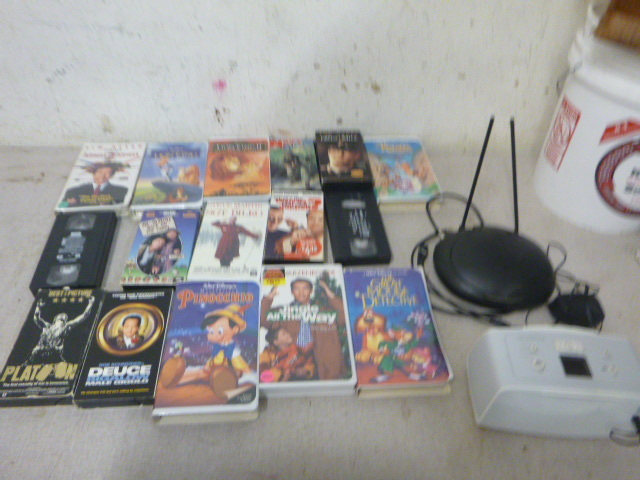 lot 105 image: 16 VHS Tapes