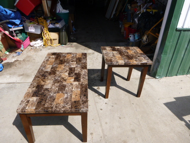 lot 138 image: Coffee Table and End Table