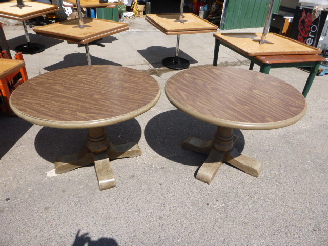 lot 157 image: 2 Round Tables