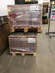 LOT OF 2 PALLETS OF NEW Home Decorators Collection Kempson Ridge Oak 8 mm T x 6.26 in. W x 54.45 in. L Laminate Flooring (23.67 sq. ft.  case) 35 CASES FOR EACH PALLET