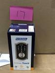 Schlage Satin Nickel Touch Screen Deadbolt 1-34 in For Interior and Exterior Doors Grade 2 not used