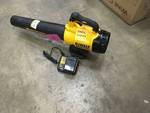 DeWalt 20 Volt MAX XR Brushless Leaf Blower in working conditions