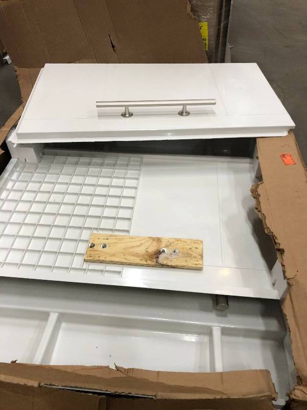 STERLING Accord 36 in. x 60 in. x 74-12 in. Shower Stall in White open box not used retail $1200