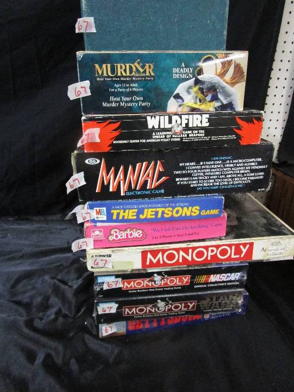 lot 67 image: 10 Games
