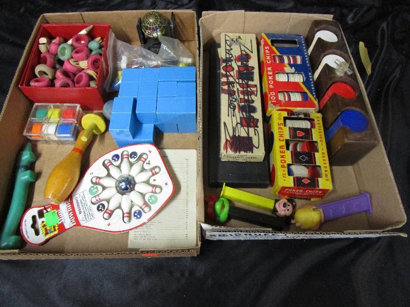 lot 116 image: Vintage game items