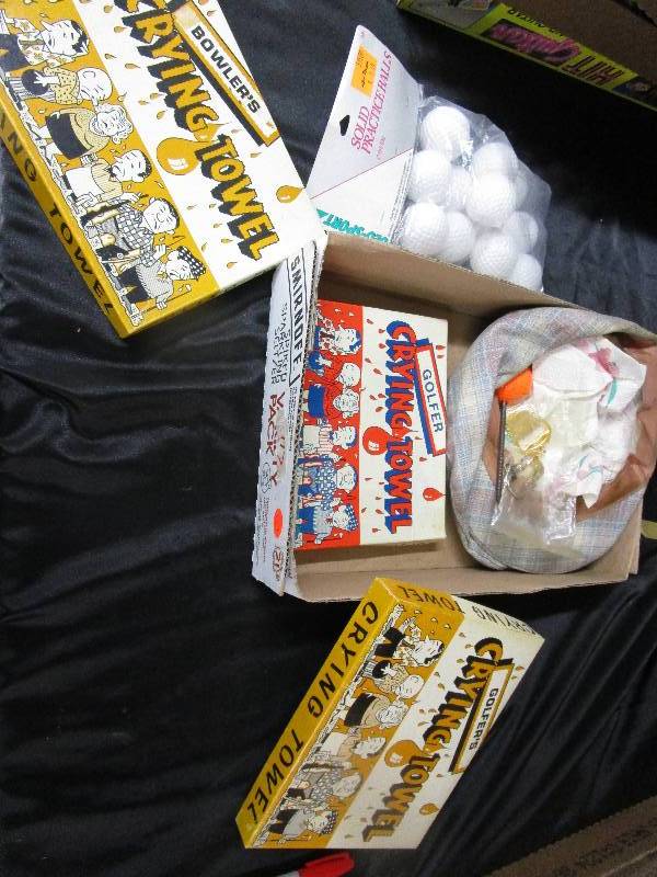 lot 117 image: vintage Golf items