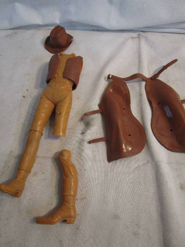 lot 165 image: Johnny West s Son Jamie West (Missing head , arms and a broken leg)