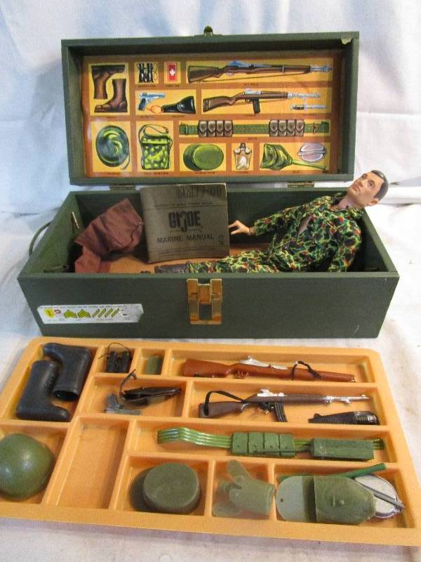 lot 169 image: G.I. Joe by Hasbro Made in the USA In box with accessories