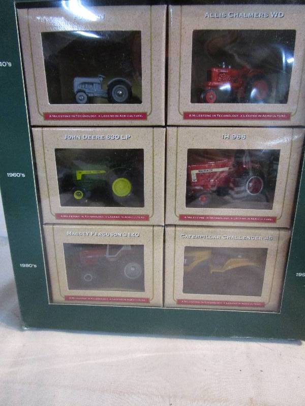 lot 172 image: 6 piece ERTL Tractor Set 1945-1995 50th Aniversary