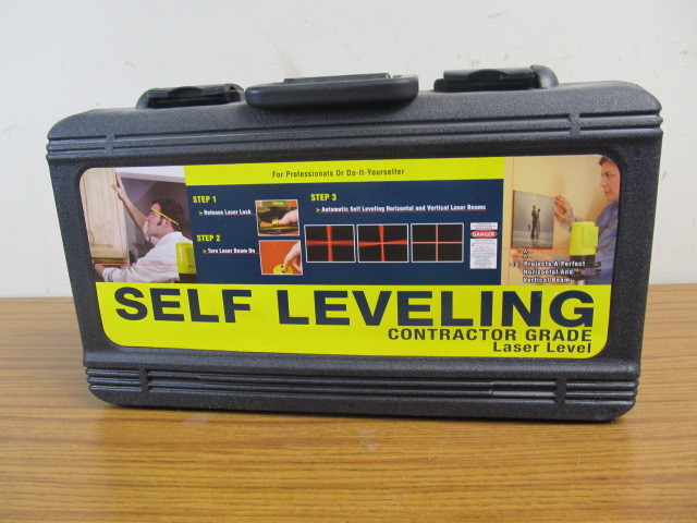 lot 18 image: Working Self Leveling Laser Level wCase
