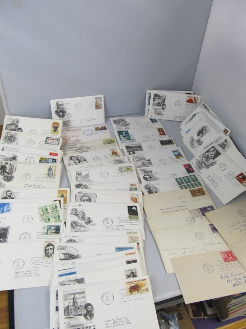 lot 23 image: Large Lot of Vintage First Day Covers - 1940s-70s