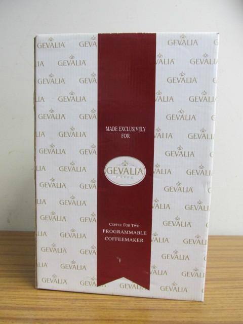 lot 29 image: NEW IN BOX Gevalia Coffee MAchine