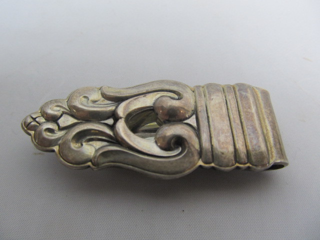 lot 46 image: Vintage Sterling Silver Money Clip