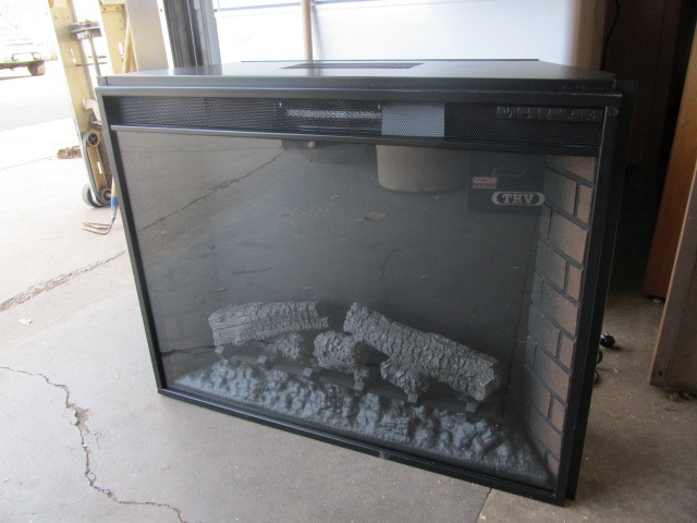 lot 47 image: LIKE NEW Electric Fireplace