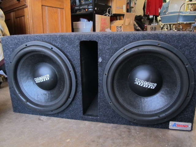 lot 48 image: NICE Working Sundown Audio Subwoofer