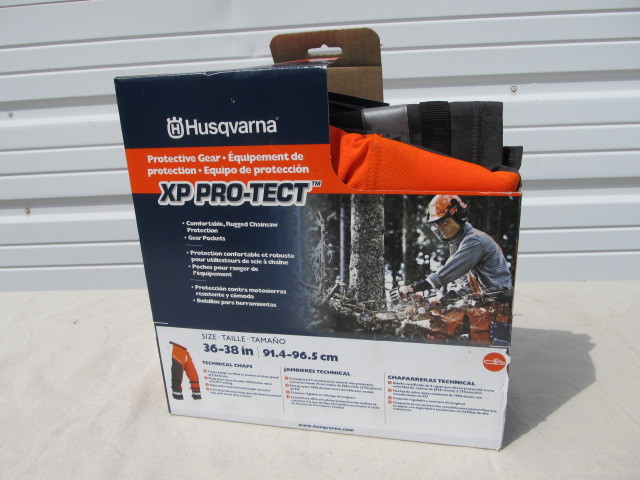lot 78 image: Husqvarna Protective Gear Technical Chaps BRAND NEW